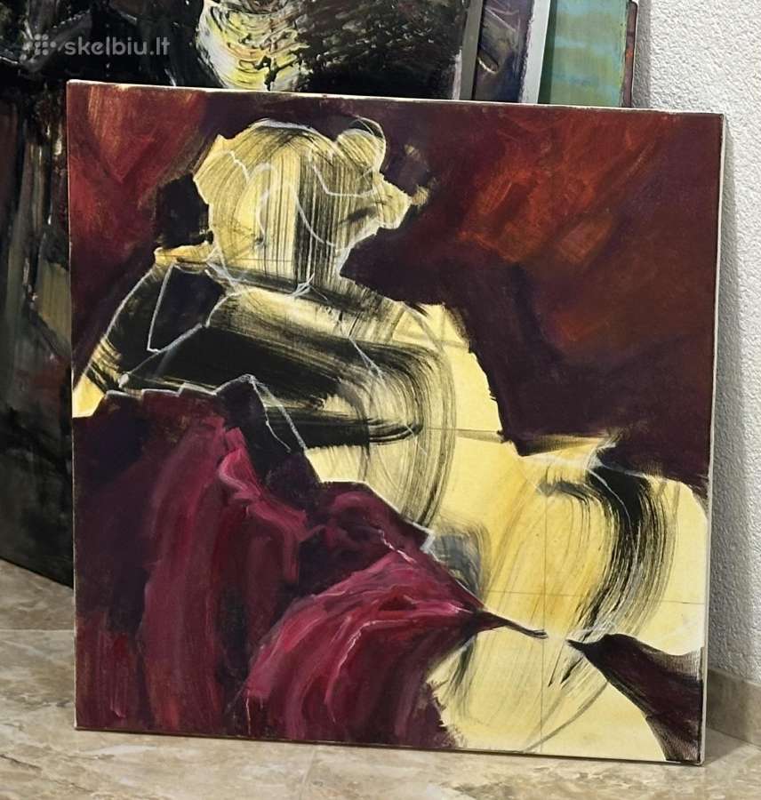 Originalūs aliejiniai paveikslai – 200 € - nuotraukos Nr. 4