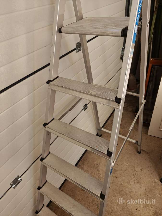 Zarges profesionalios kopečios 1.50m, 6 pakopos - nuotraukos Nr. 2