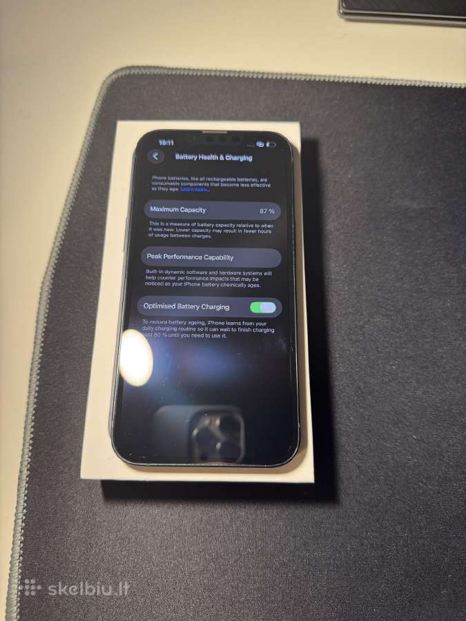 iPhone 13 (87% battery health) - nuotraukos Nr. 9