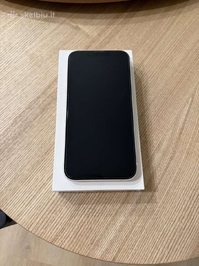 Parduodamas Apple iPhone 13, 128 GB, baltos spalvo - nuotraukos Nr. 2