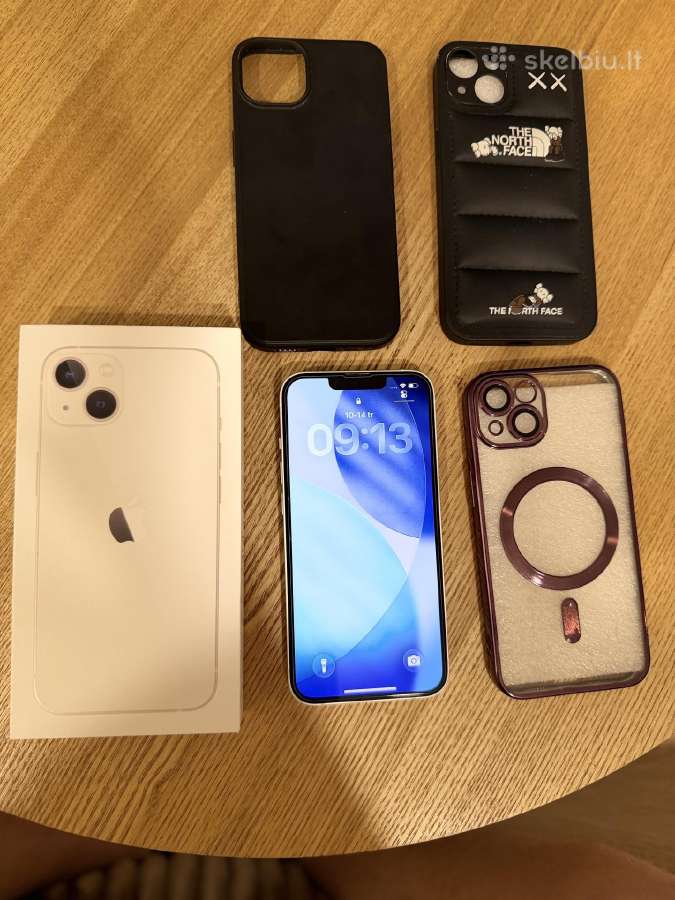 Parduodamas Apple iPhone 13, 128 GB, baltos spalvo - nuotraukos Nr. 3