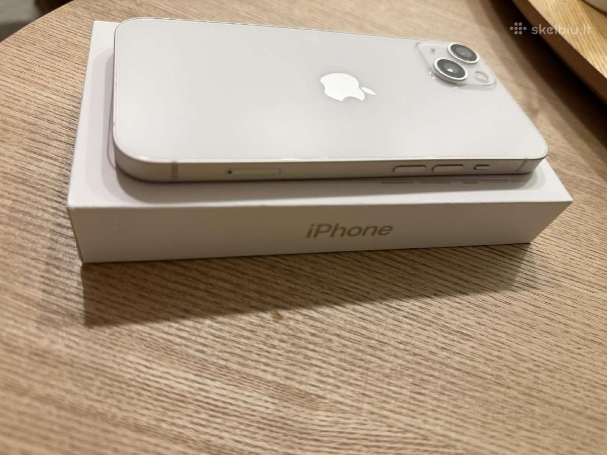 Parduodamas Apple iPhone 13, 128 GB, baltos spalvo - nuotraukos Nr. 8