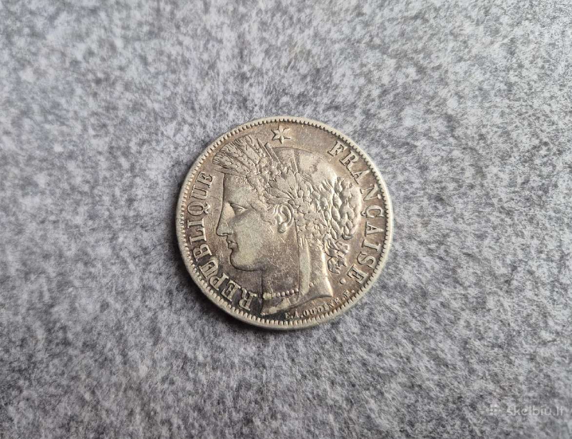 5 Frankai 1831-1876 Prancūzija. Kaina 450 Eur - nuotraukos Nr. 5