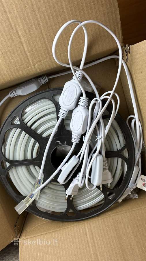 30m, Ksibnw lanksti neoninė LED juosta - nuotraukos Nr. 6