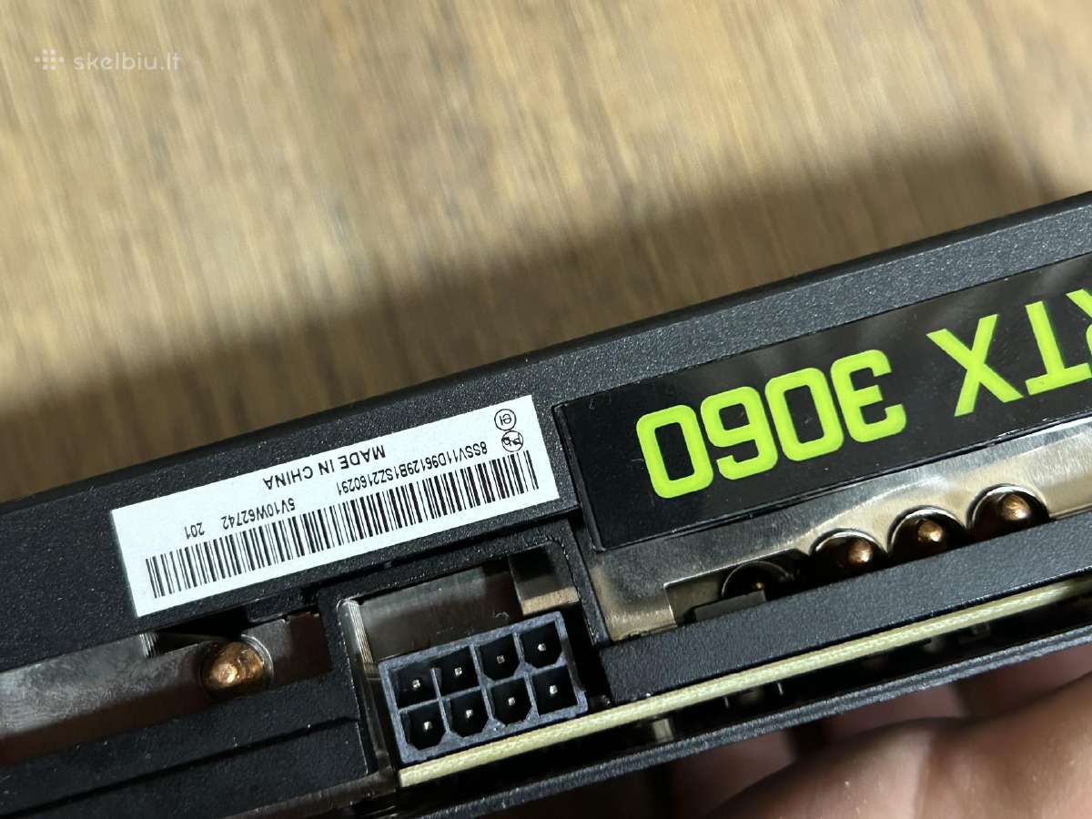 Rtx 3060 12gb - nuotraukos Nr. 4