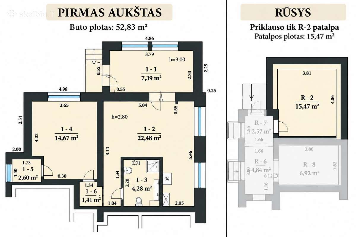 Jaukus butas su atskiru įėjimu šalia parko! - nuotraukos Nr. 14