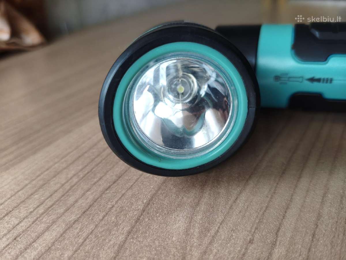 Ištraukiamas darbinis LED žibintuvėlis - nuotraukos Nr. 6