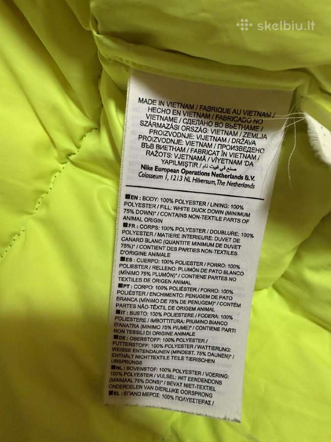 Nike pūkinė 550 liemenė - nuotraukos Nr. 8