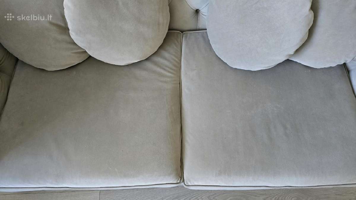 Chesterfield stiliaus sofų komplektas su staliuku - nuotraukos Nr. 6