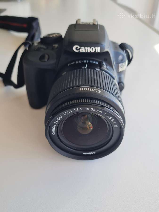Canon eos100d veidrodinis fotoaparatas - nuotraukos Nr. 2