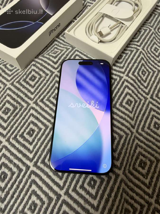 iPhone 16pro 128gb - nuotraukos Nr. 15