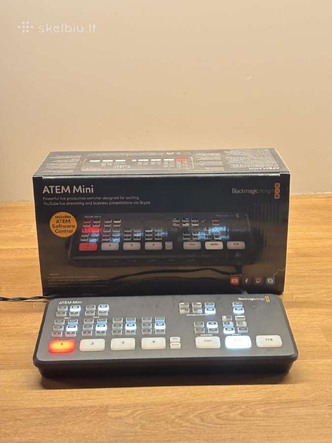 Blackmagic Atem mini - nuotraukos Nr. 2