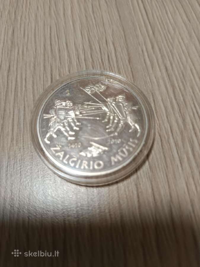 50 litų moneta sidabras+50 litų+ - nuotraukos Nr. 3