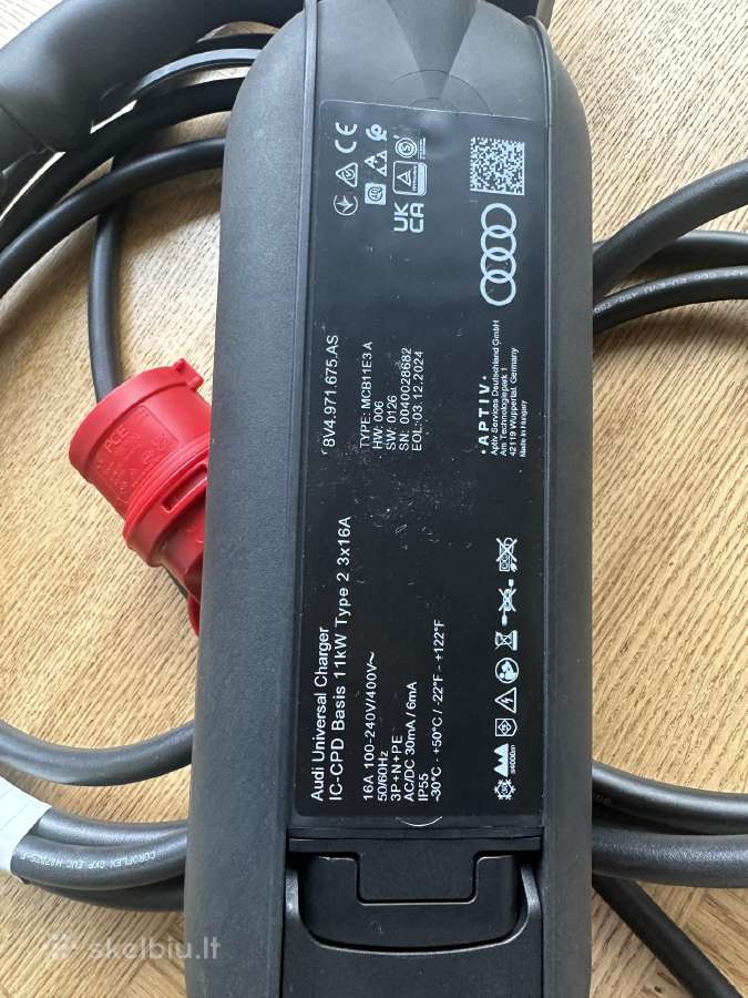 Originalus Audi Universal Charger 11 kw, Type 2 - nuotraukos Nr. 3