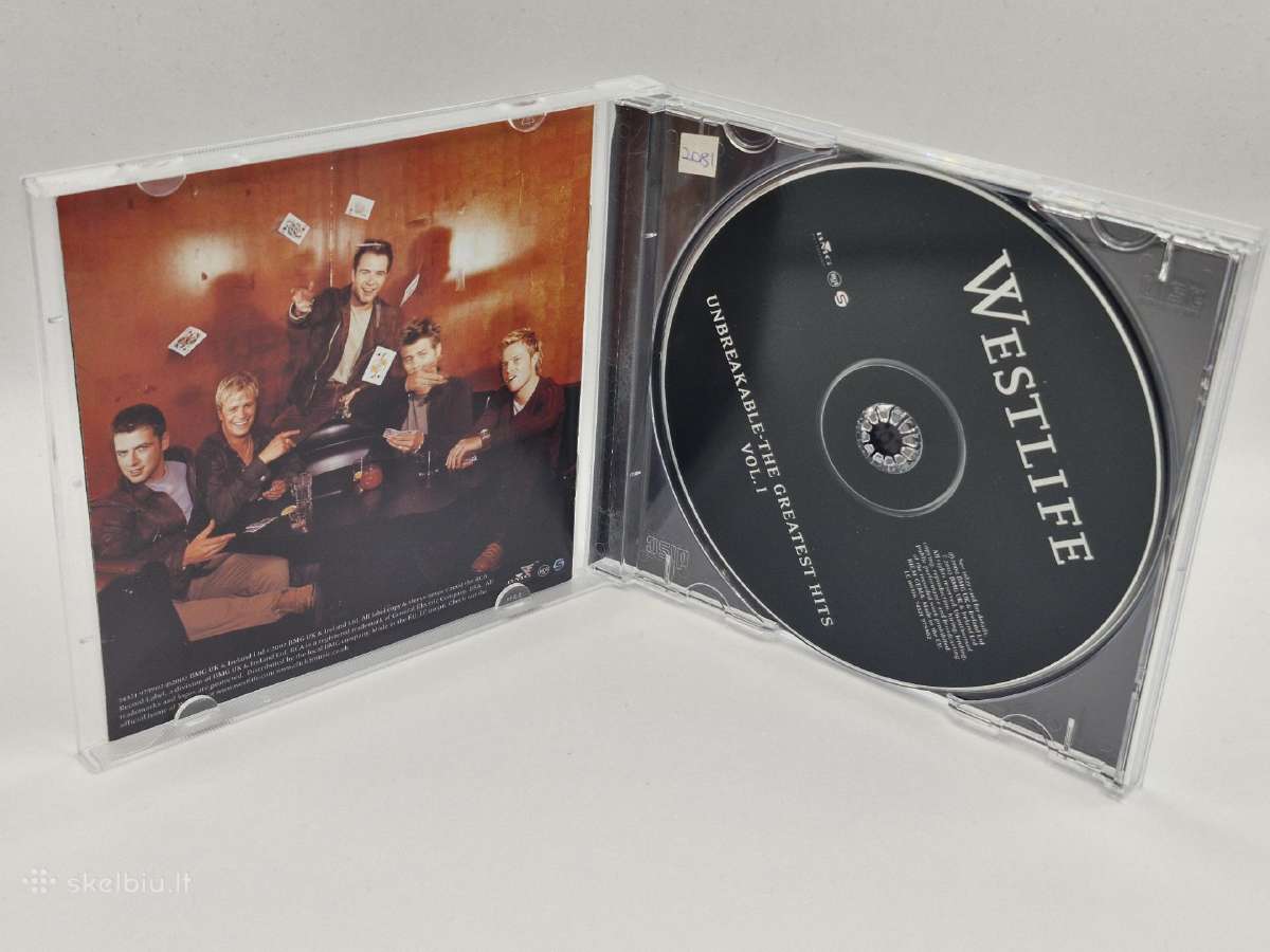 Audio CD Westlife – Unbreakable-the Greatest Hits - nuotraukos Nr. 2