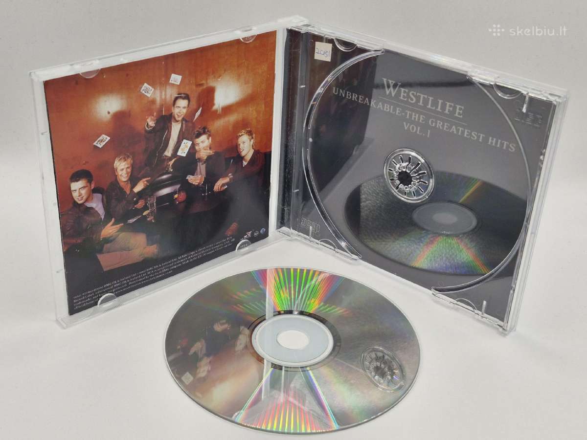 Audio CD Westlife – Unbreakable-the Greatest Hits - nuotraukos Nr. 3