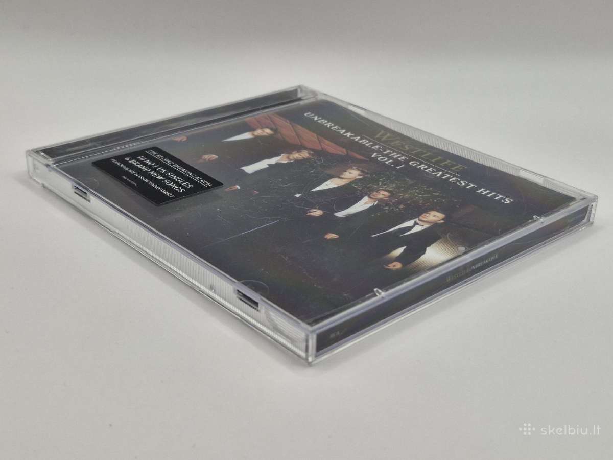 Audio CD Westlife – Unbreakable-the Greatest Hits - nuotraukos Nr. 8