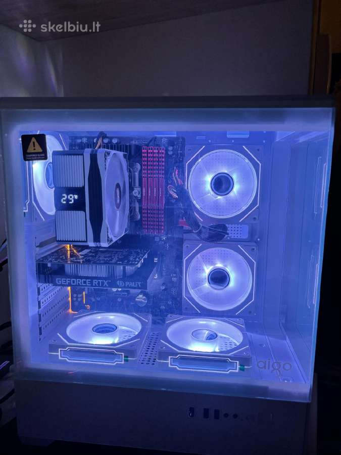 Rtx 3050 6gb, i7-6700, 16 GB RAM, 250 SSD, 2t HDD - nuotraukos Nr. 2