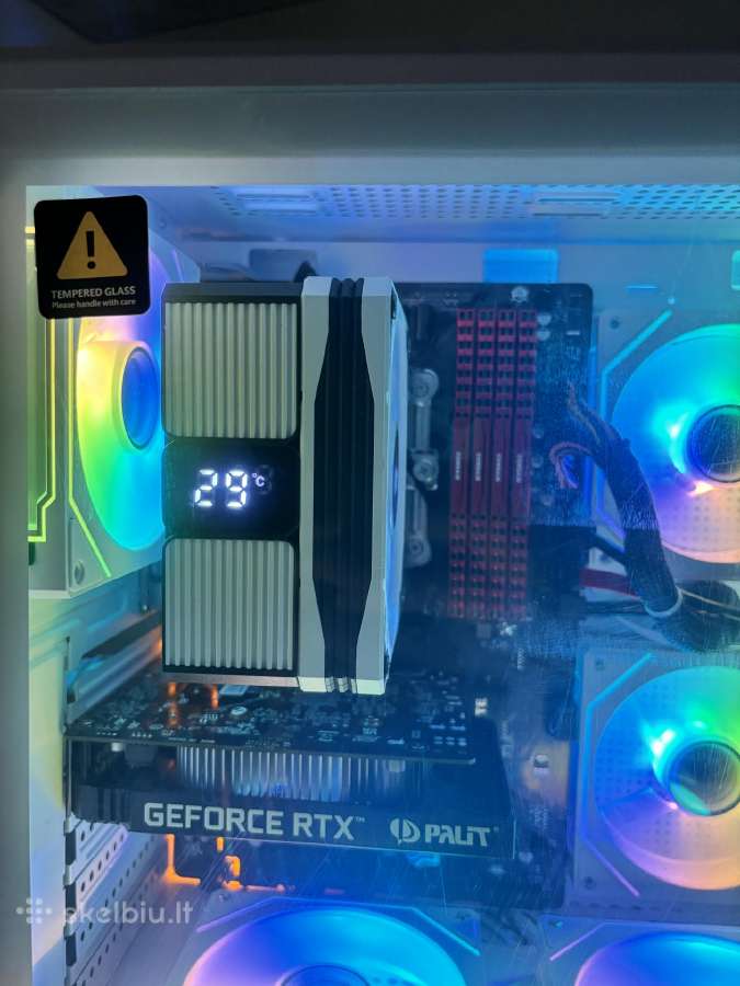 Rtx 3050 6gb, i7-6700, 16 GB RAM, 250 SSD, 2t HDD - nuotraukos Nr. 4