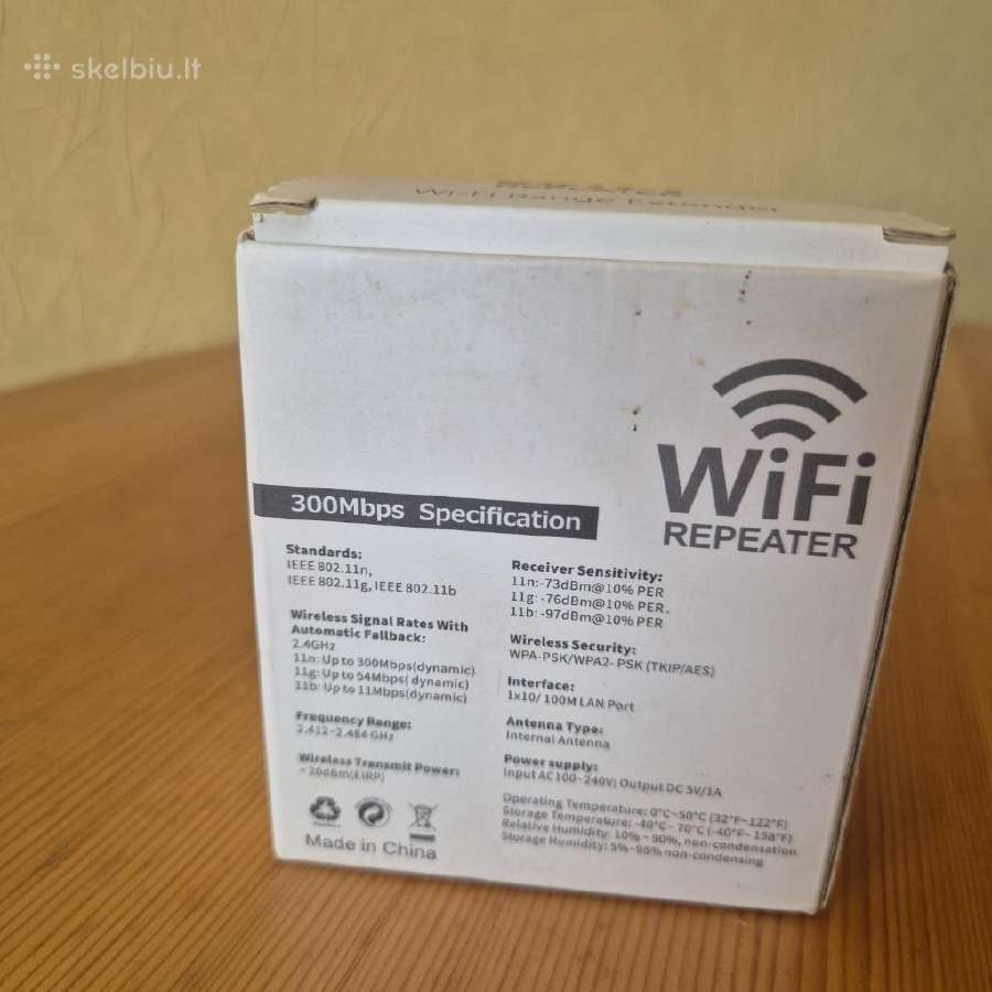 Wi-fi signalo kartotuvas / stiprintuvas - nuotraukos Nr. 2