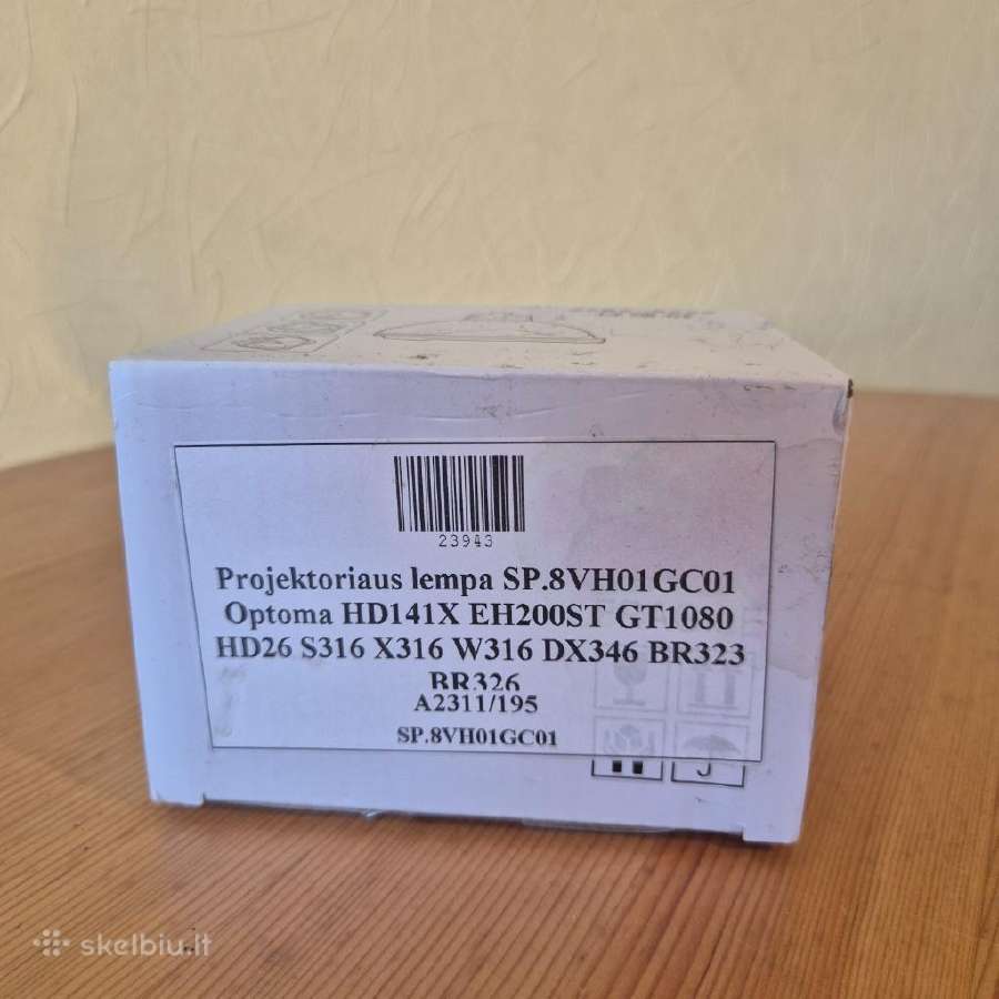 Optoma projektoriaus lemputė su korpusu (sp.8vh01g - nuotraukos Nr. 2