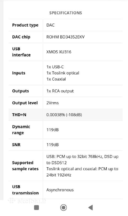 Smsl D1 Rohm Bd34352ekv Dac - nuotraukos Nr. 3