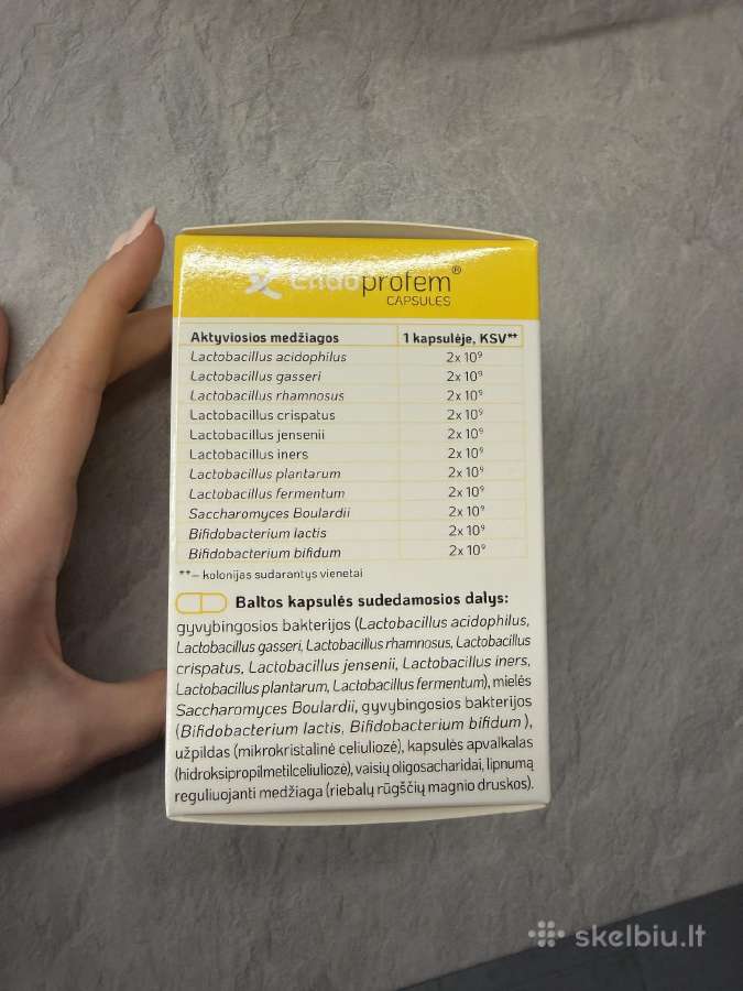 Endoprofen kapsulės vitaminai nuo endometriozes - nuotraukos Nr. 3