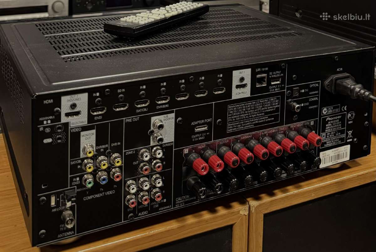 Pioneer sa-508 / sa-608 / stiprintuvai - nuotraukos Nr. 4