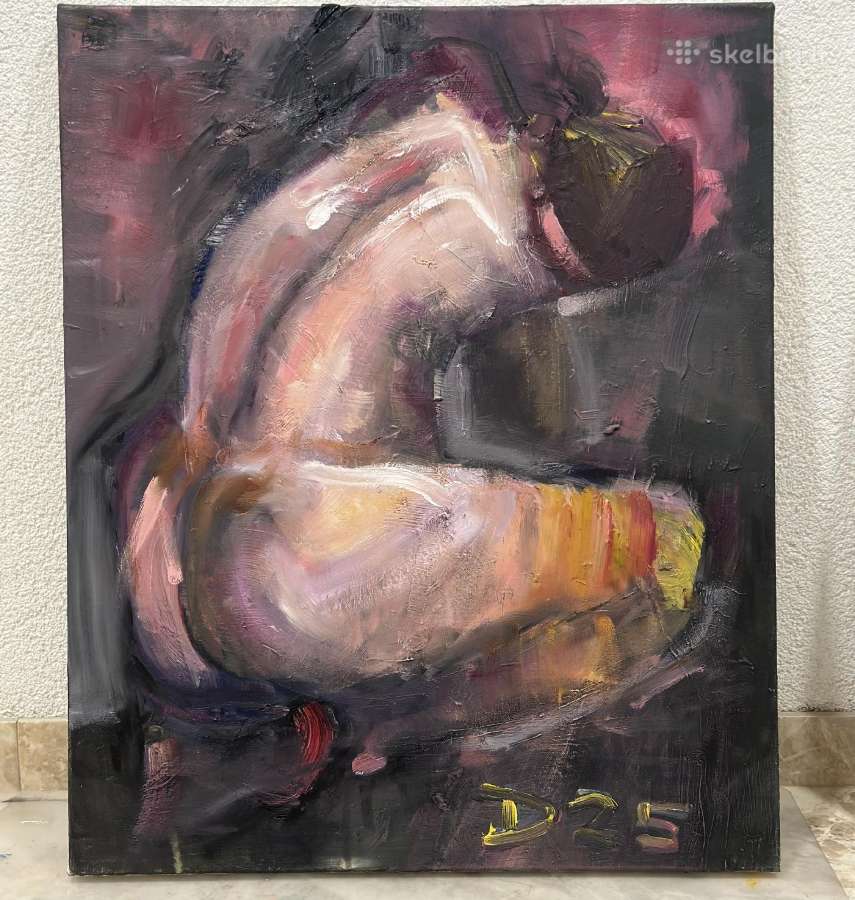Originalūs aliejiniai paveikslai – 200 € - nuotraukos Nr. 5