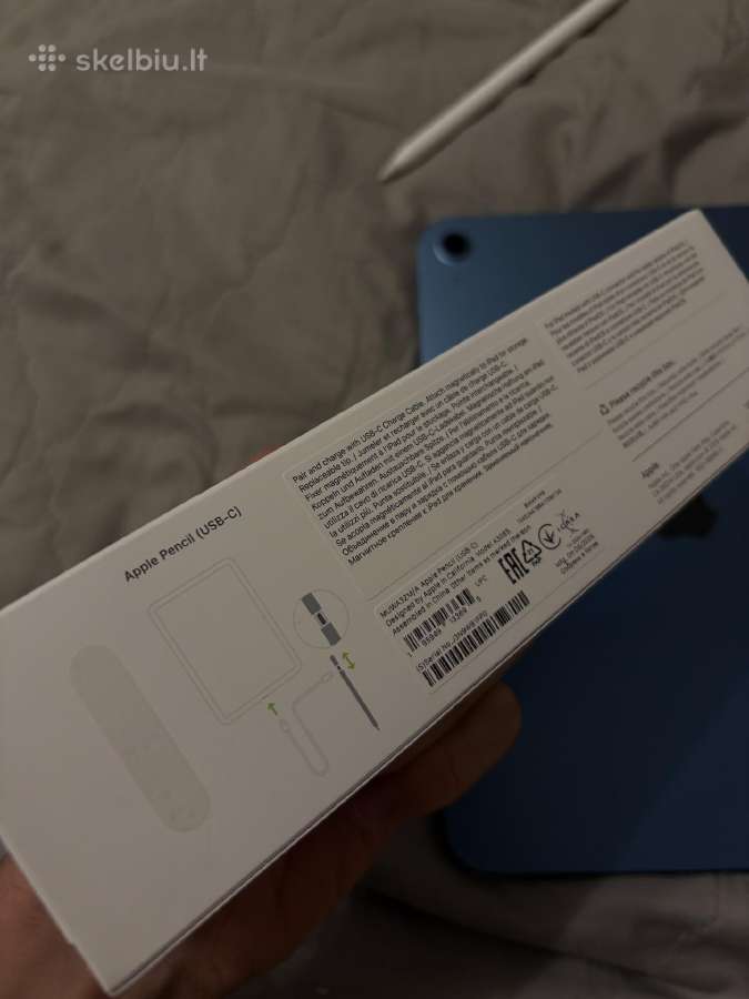 Apple iPad A16 11 128gb Wi-fi Blue + Apple Pencil - nuotraukos Nr. 5