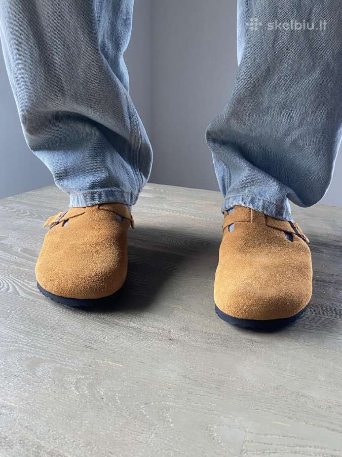 Birkenstock zomšinės šlepetės - 44 išmera - nuotraukos Nr. 2