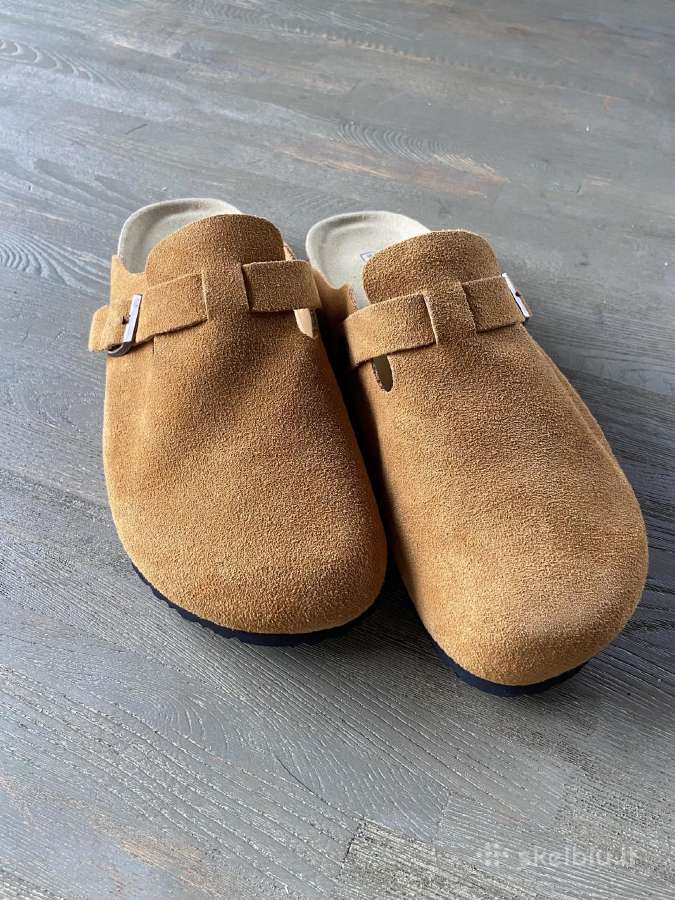 Birkenstock zomšinės šlepetės - 44 išmera - nuotraukos Nr. 4