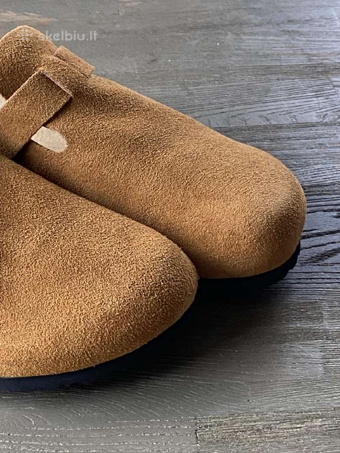 Birkenstock zomšinės šlepetės - 44 išmera - nuotraukos Nr. 5