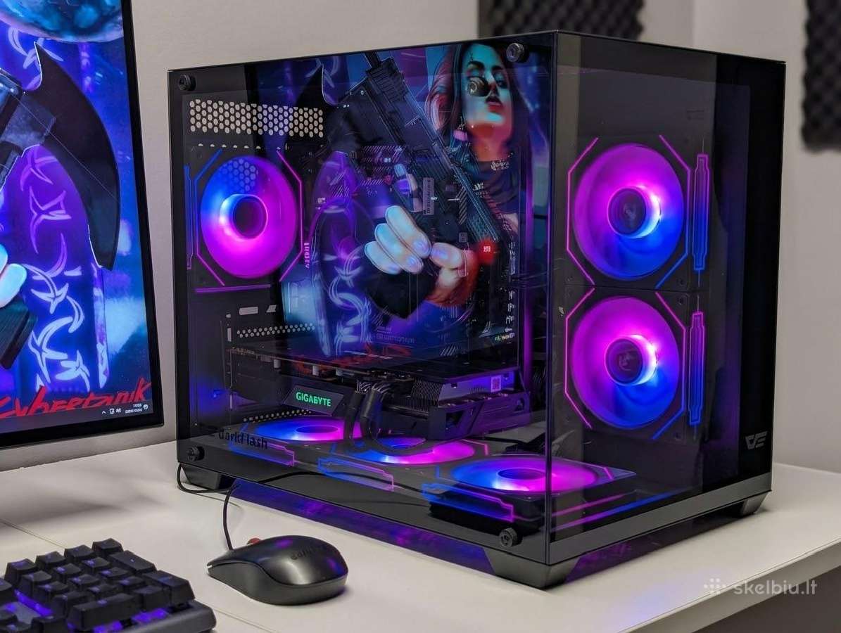 Žaidimų-darbo Pc Ryzen 5 5500,16gb,5500xt 8gb,750g - nuotraukos Nr. 2
