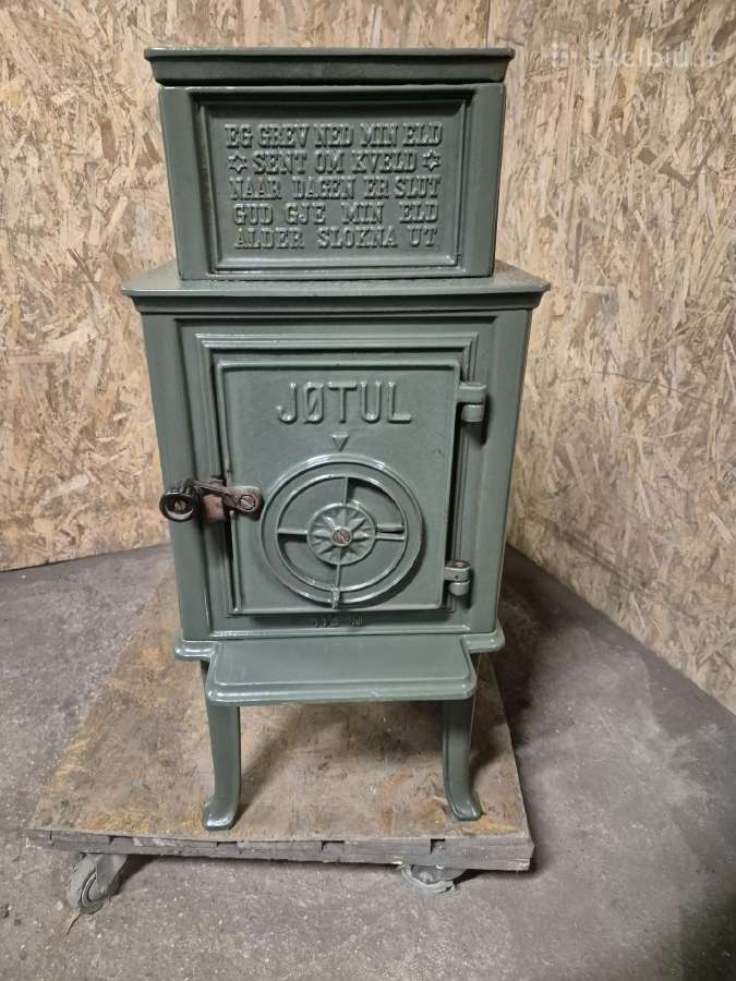 Norvegiška ketaus krosnelė Jotul 118 - nuotraukos Nr. 3