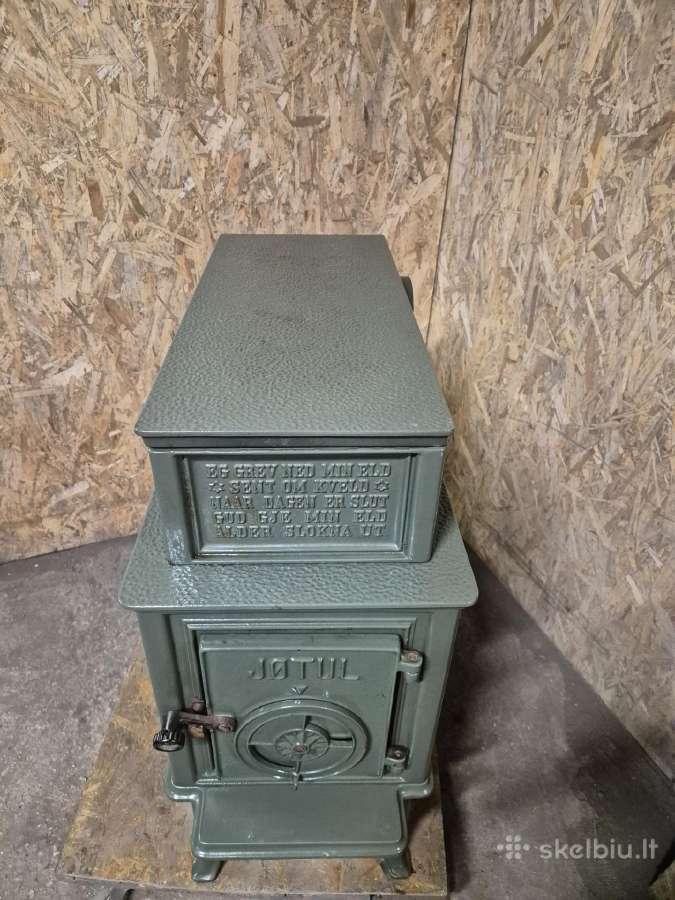 Norvegiška ketaus krosnelė Jotul 118 - nuotraukos Nr. 4