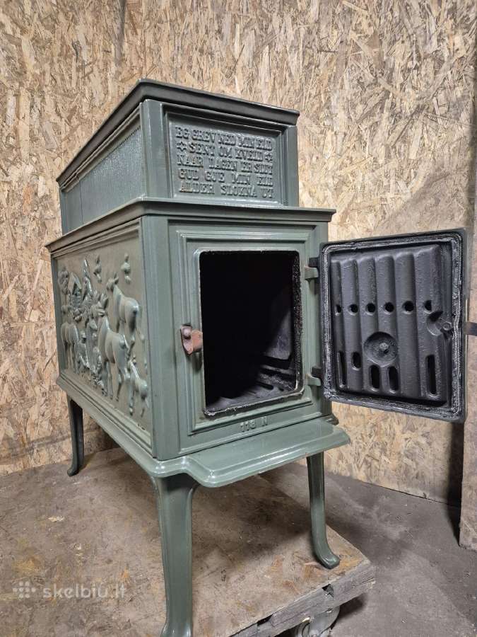 Norvegiška ketaus krosnelė Jotul 118 - nuotraukos Nr. 5