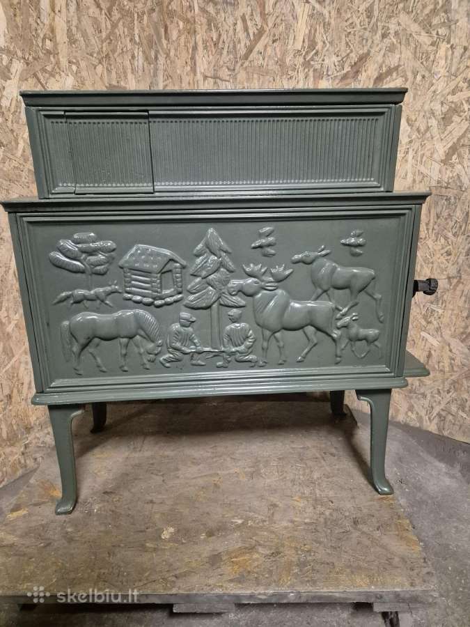 Norvegiška ketaus krosnelė Jotul 118 - nuotraukos Nr. 6