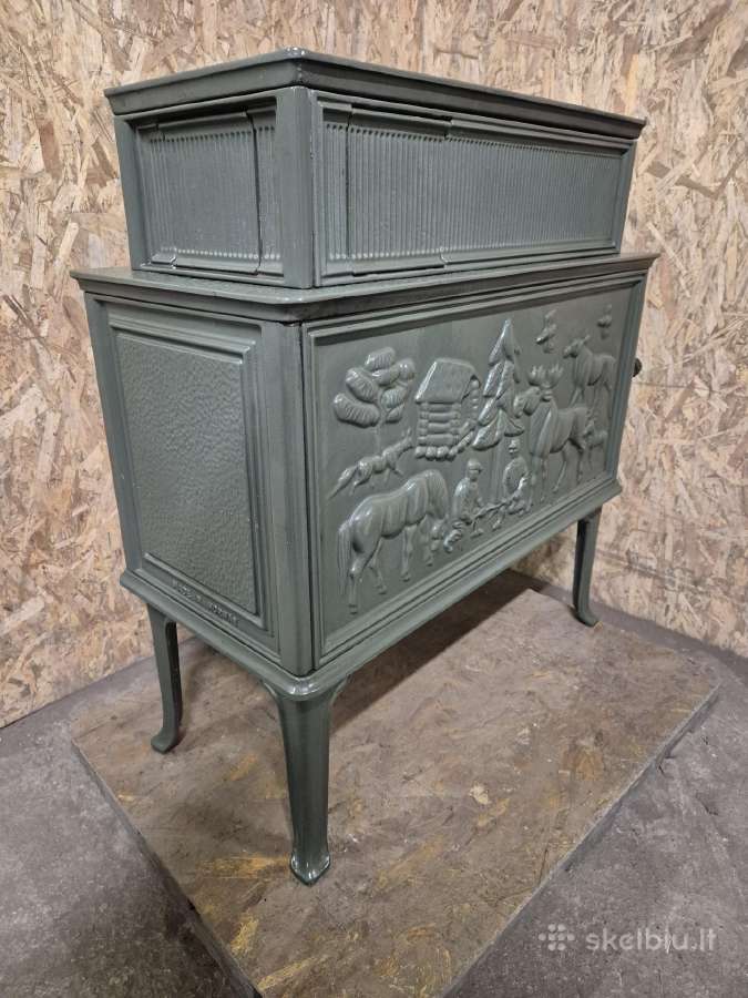 Norvegiška ketaus krosnelė Jotul 118 - nuotraukos Nr. 7