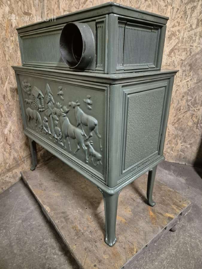 Norvegiška ketaus krosnelė Jotul 118 - nuotraukos Nr. 8