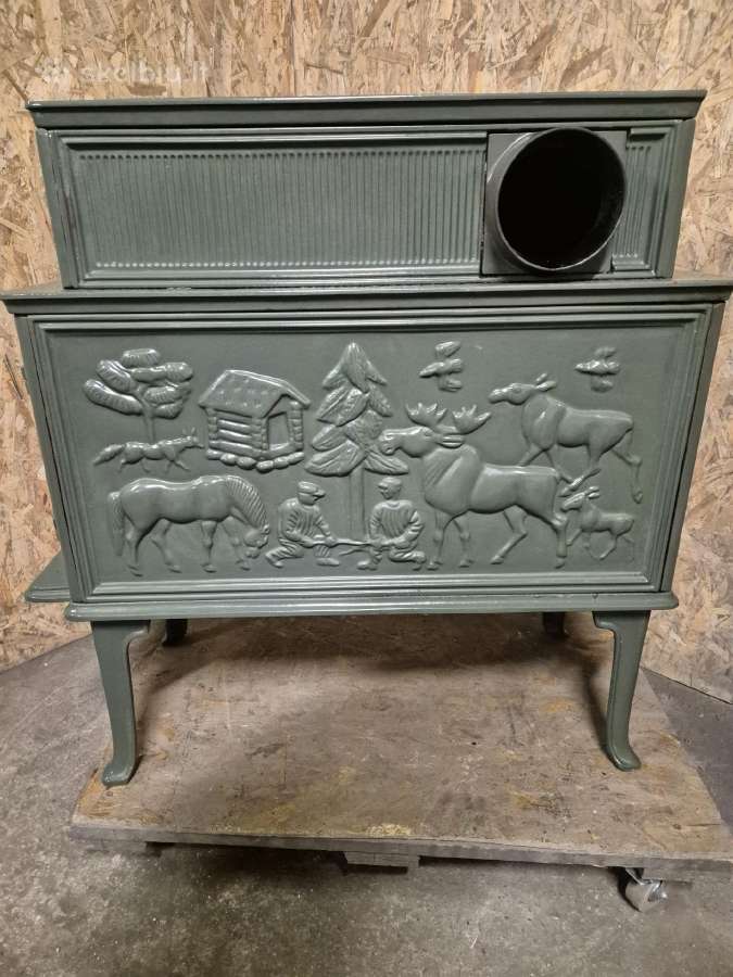 Norvegiška ketaus krosnelė Jotul 118 - nuotraukos Nr. 9
