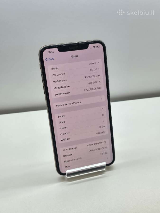 iPhone XS Max - 99% - nuotraukos Nr. 3
