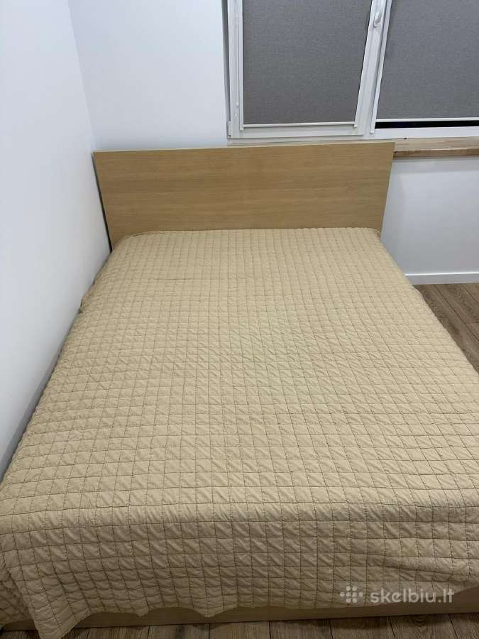Dvigulė miegamojo lova 160x200 + čiužinys + pledas - nuotraukos Nr. 12