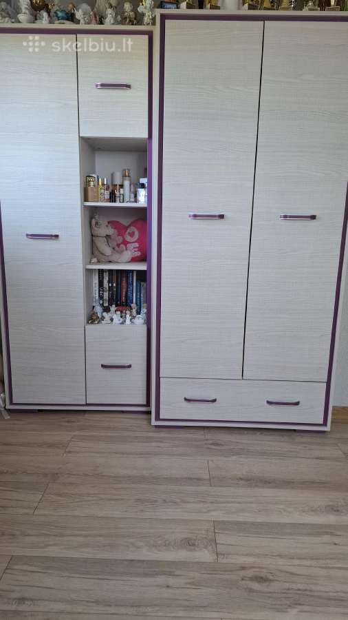 Mergaites kambario baldai - nuotraukos Nr. 4