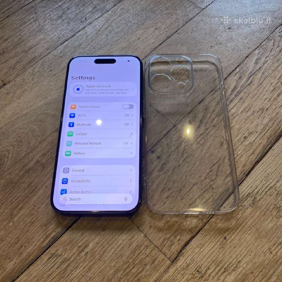 Apple iPhone 15 Pro 128gb - nuotraukos Nr. 2