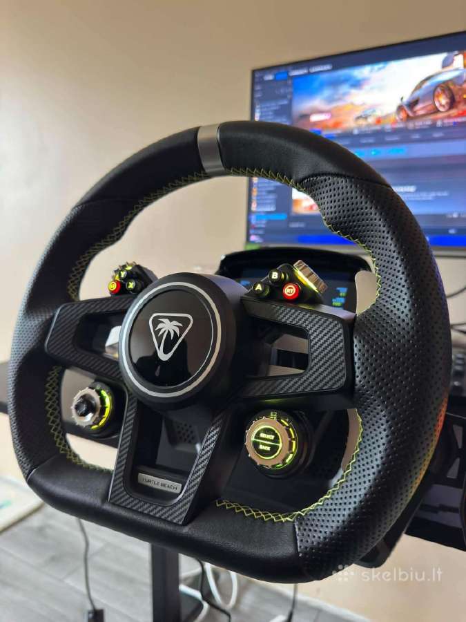 Turtle Beach Velocityone Race vairas su pedalais - nuotraukos Nr. 5