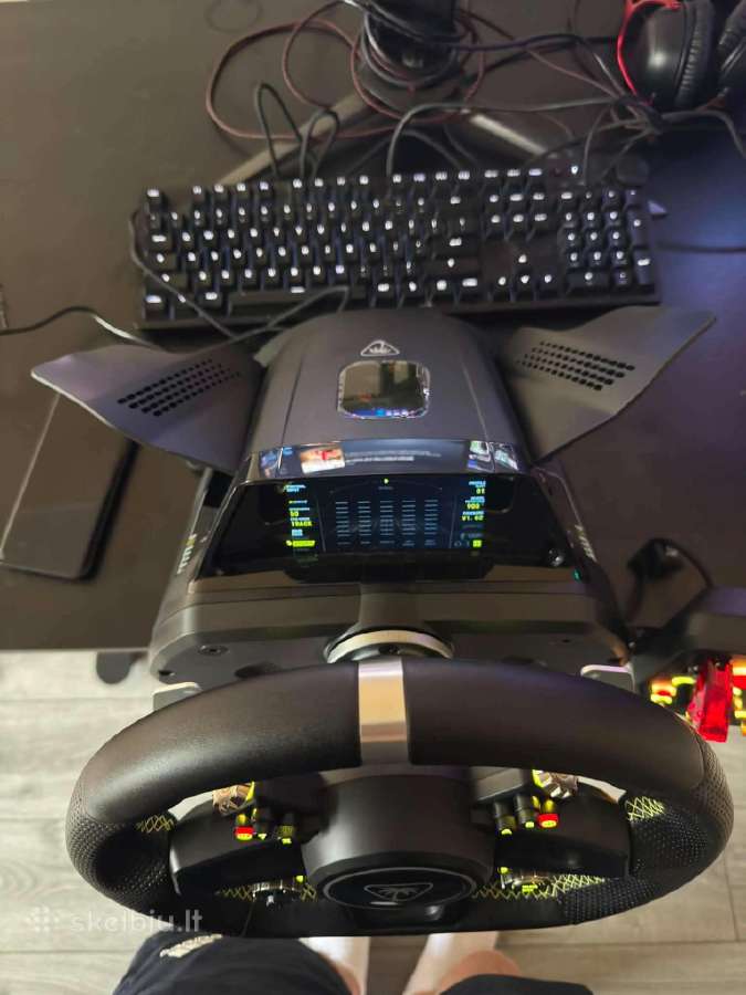 Turtle Beach Velocityone Race vairas su pedalais - nuotraukos Nr. 6