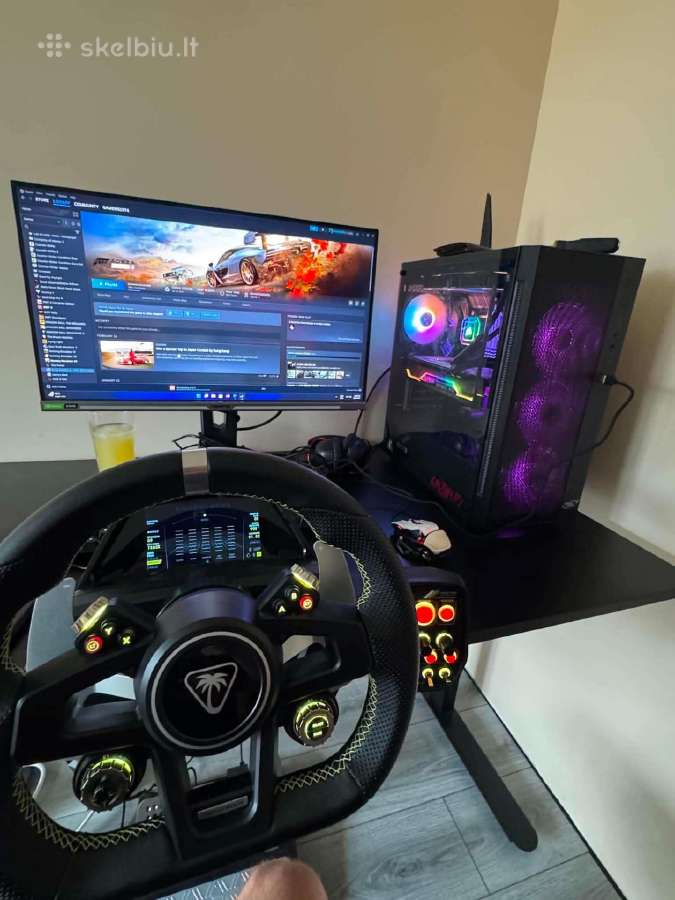 Turtle Beach Velocityone Race vairas su pedalais - nuotraukos Nr. 7