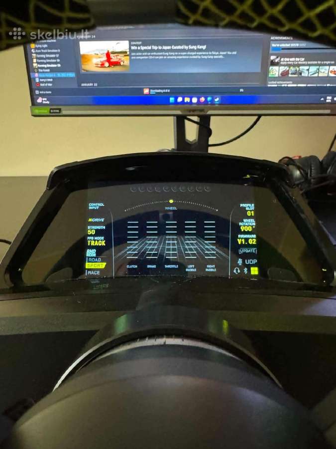 Turtle Beach Velocityone Race vairas su pedalais - nuotraukos Nr. 10