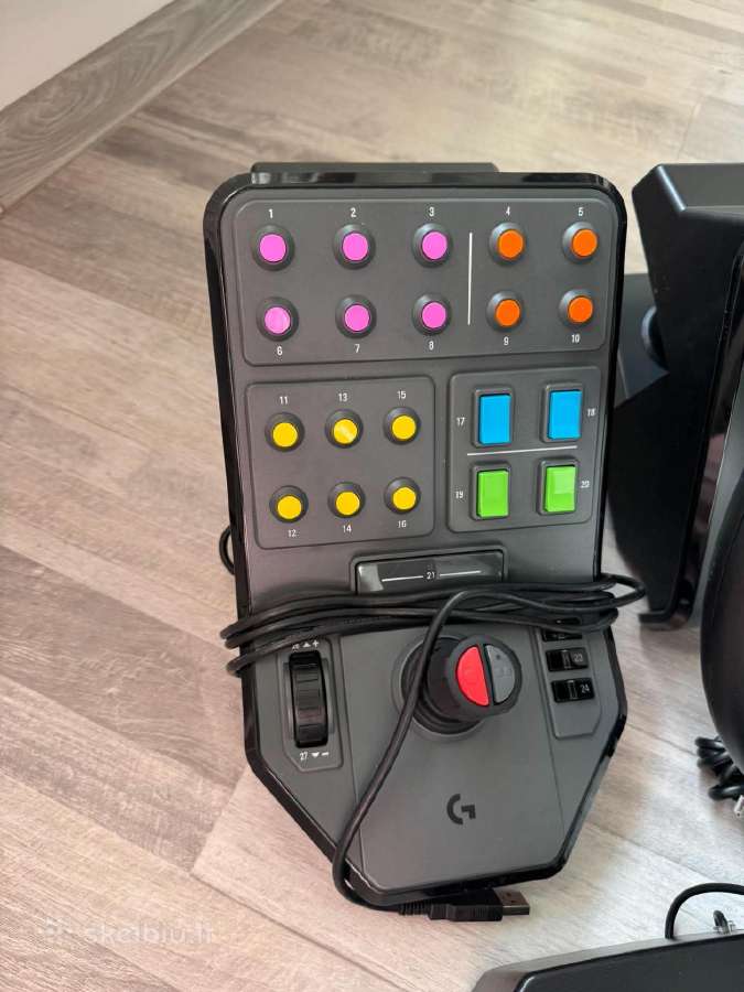 Logitech G Saitek Farm Sim Controller – vairas - nuotraukos Nr. 2